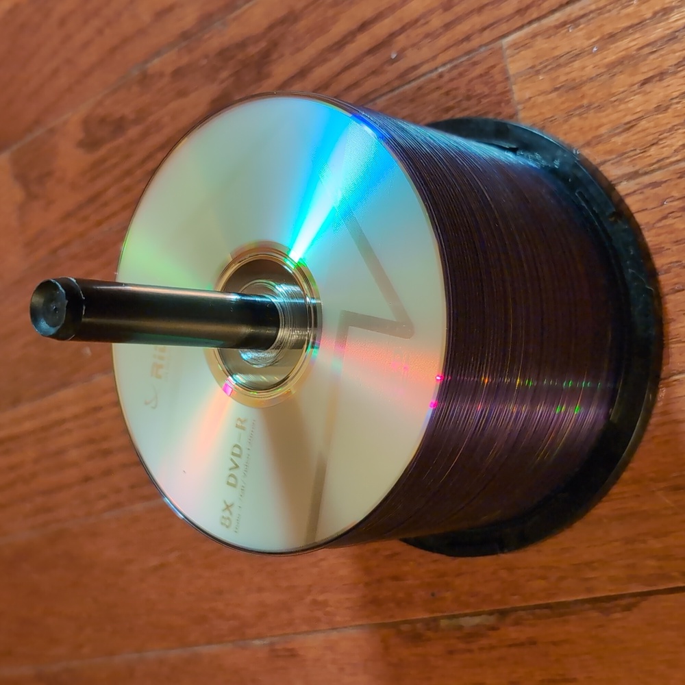 RiData DVD-R 8X 4.7gb 120min Spindle of 60